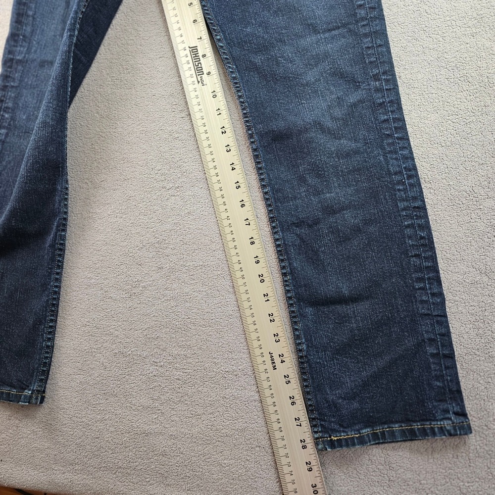Levi's 511 Jeans Men's 32x30 Blue Denim Dark Wash Slim Stretch Skinny Streetwear - Picture 4 of 13